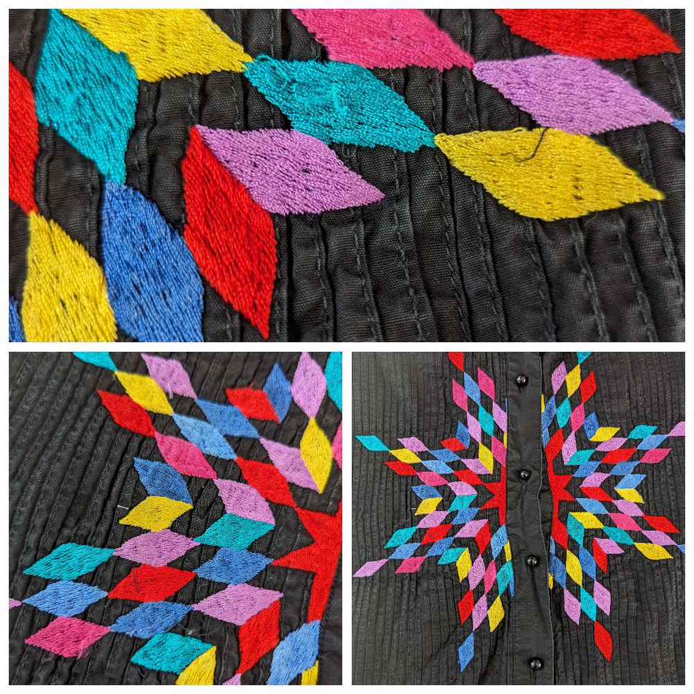 Southwest Canyon Vintage 1993 Embroidered Southwestern Button Up - Picture 8 of 9